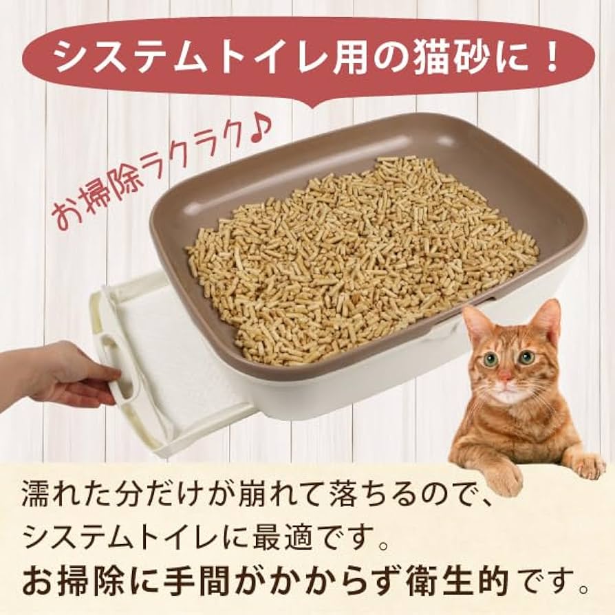Amazon | 猫砂 に最適 木質ペレット 20kg(約33L) 1袋 米袋入り